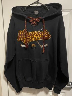 Vintage Minnesota Hockey Hoodie